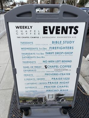 Menu photo 8 Chapel Coffee Murrieta, CA