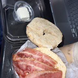 Coffeeology - Everything Bagel with Cream Cheese and Bacon