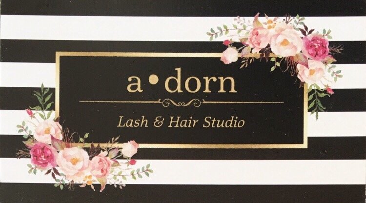 Adorn| Lash & Hair Studio Logo