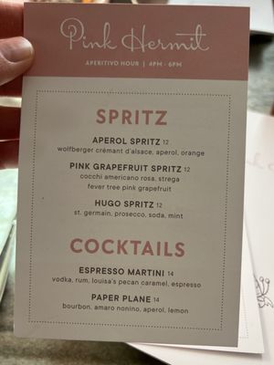 Menu photo 2 The Pink Hermit Nashville, TN Menu photo 2 The Pink Hermit Nashville, TN
