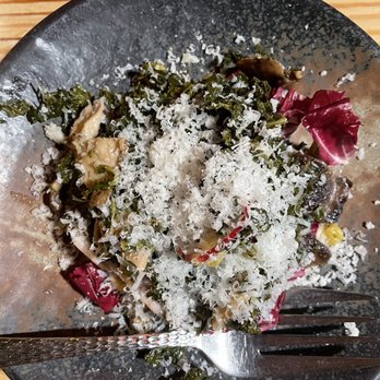 Nina May - Warm Kale and Mushroom Salad - New American Near Me - Washington, DC, District of Columbia Nina May - Warm Kale and Mushroom Salad - New American Near Me - Washington, DC, District of Columbia
