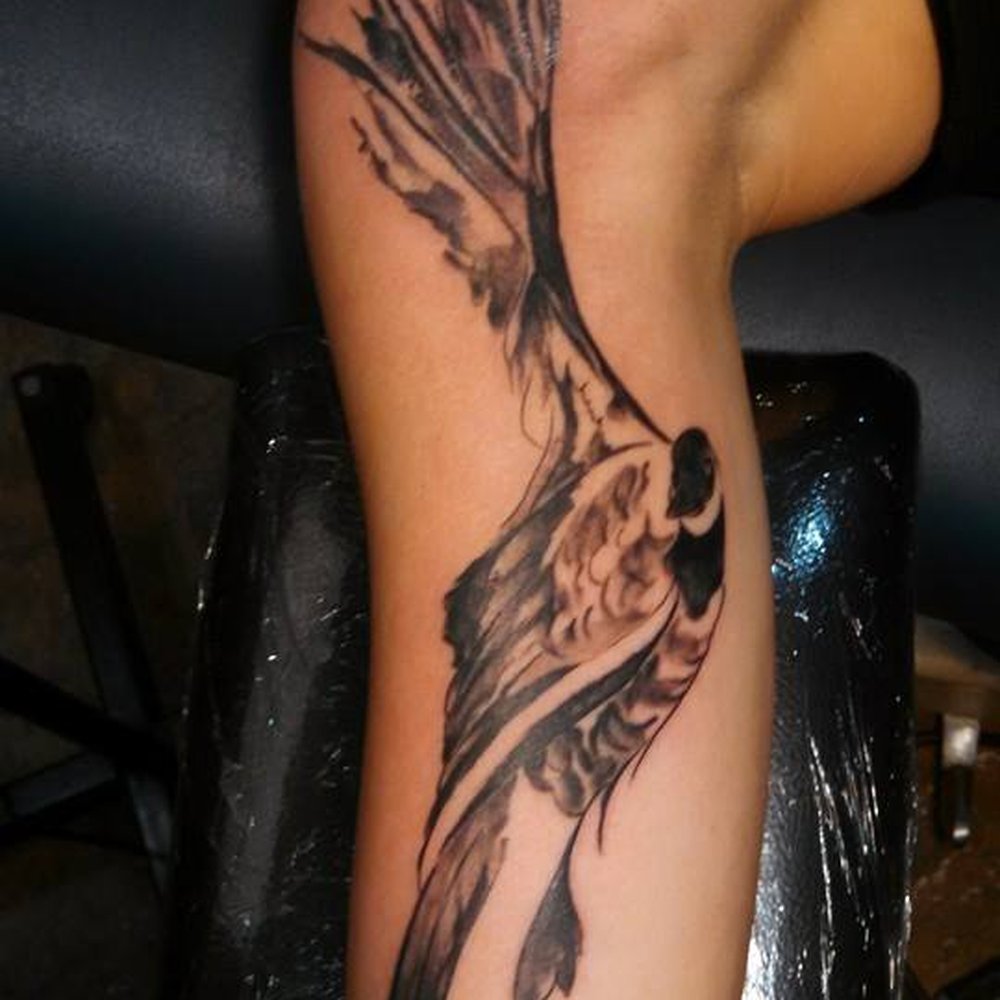 Divinity Tattoo - Goose by Austin West! - Tattoo Near Me - Anchorage, Alaska Divinity Tattoo - Goose by Austin West! - Tattoo Near Me - Anchorage, Alaska