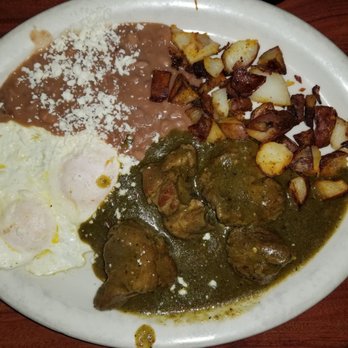 Dany's Restaurant - Green chili and eggs over easy. - Breakfast & Brunch Near Me - Gilroy, California