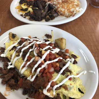 Loaded Cafe - Ranchero Omelette Breakfast Sirloin Stacker Breakfast - Breakfast & Brunch Near Me - Gardena, California Loaded Cafe - Ranchero Omelette Breakfast Sirloin Stacker Breakfast - Breakfast & Brunch Near Me - Gardena, California