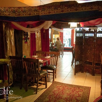 Ranoush - View from inside the "Tent Room" - Middle Eastern Near Me - Saint Louis, Missouri Ranoush - View from inside the "Tent Room" - Middle Eastern Near Me - Saint Louis, Missouri