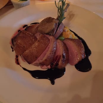 Bouchon - Duck!! The sliced pieces were delicious, but the one with bone was overlooked ands tad dry. - French Near Me - Santa Barbara, California