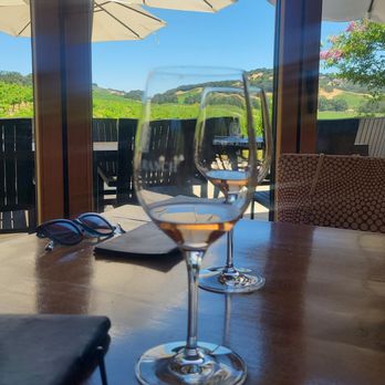 Halter Ranch - The view from our table - Wineries Near Me - Paso Robles, California Halter Ranch - The view from our table - Wineries Near Me - Paso Robles, California