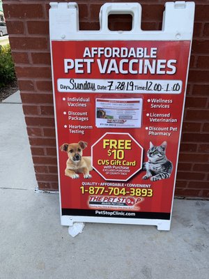 low cost pet vaccinations cvs