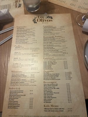 Menu photo 1 Los Olivos Bistro Boca Raton, FL Menu photo 1 Los Olivos Bistro Boca Raton, FL