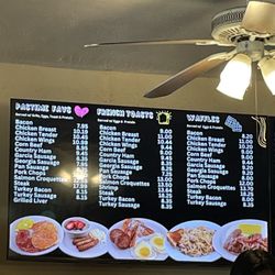 Pastime Restaurant - Menu