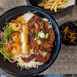 No. 37 Vermicelli with pork, shrimp and eggroll