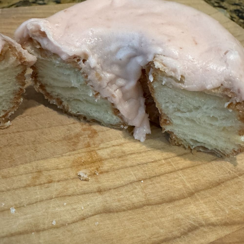 Scouts Doughnuts - The cross section of the strawberry - Donuts Near Me - Greenville, South Carolina Scouts Doughnuts - The cross section of the strawberry - Donuts Near Me - Greenville, South Carolina
