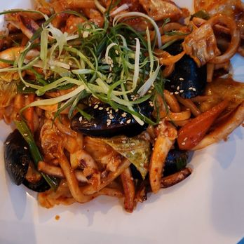 UnderGround Kitchen - Spicy seafood udon - Beer Bar Near Me - Federal Way, Washington