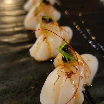 Yume Sushi - Seared Butter Miso Scallop: 4/5 - Sushi Bars Near Me - Arlington, Virginia Yume Sushi - Seared Butter Miso Scallop: 4/5 - Sushi Bars Near Me - Arlington, Virginia