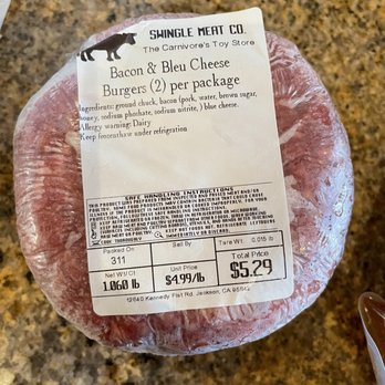 Swingle Meat - Burgers - Meat Shops Near Me - Jackson, California