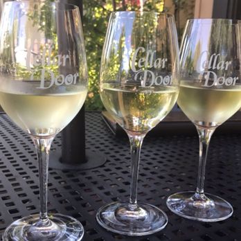 Cellar Door - Pinot Grigio flight only liked one - Wine Bars Near Me - Pleasanton, California