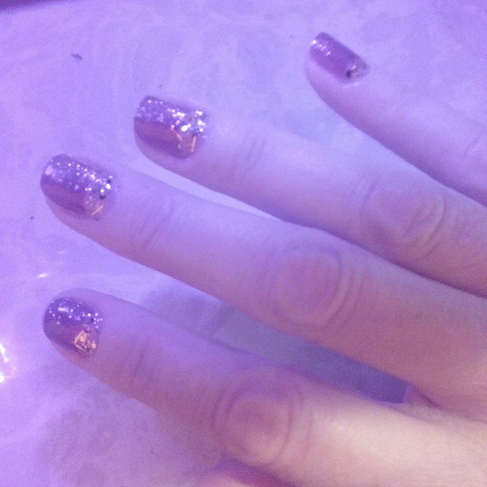 Getting my holiday nail color on