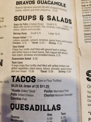 Menu photo 6 Bravo's Cantina and Grill Sugar Hill, GA Menu photo 6 Bravo's Cantina and Grill Sugar Hill, GA