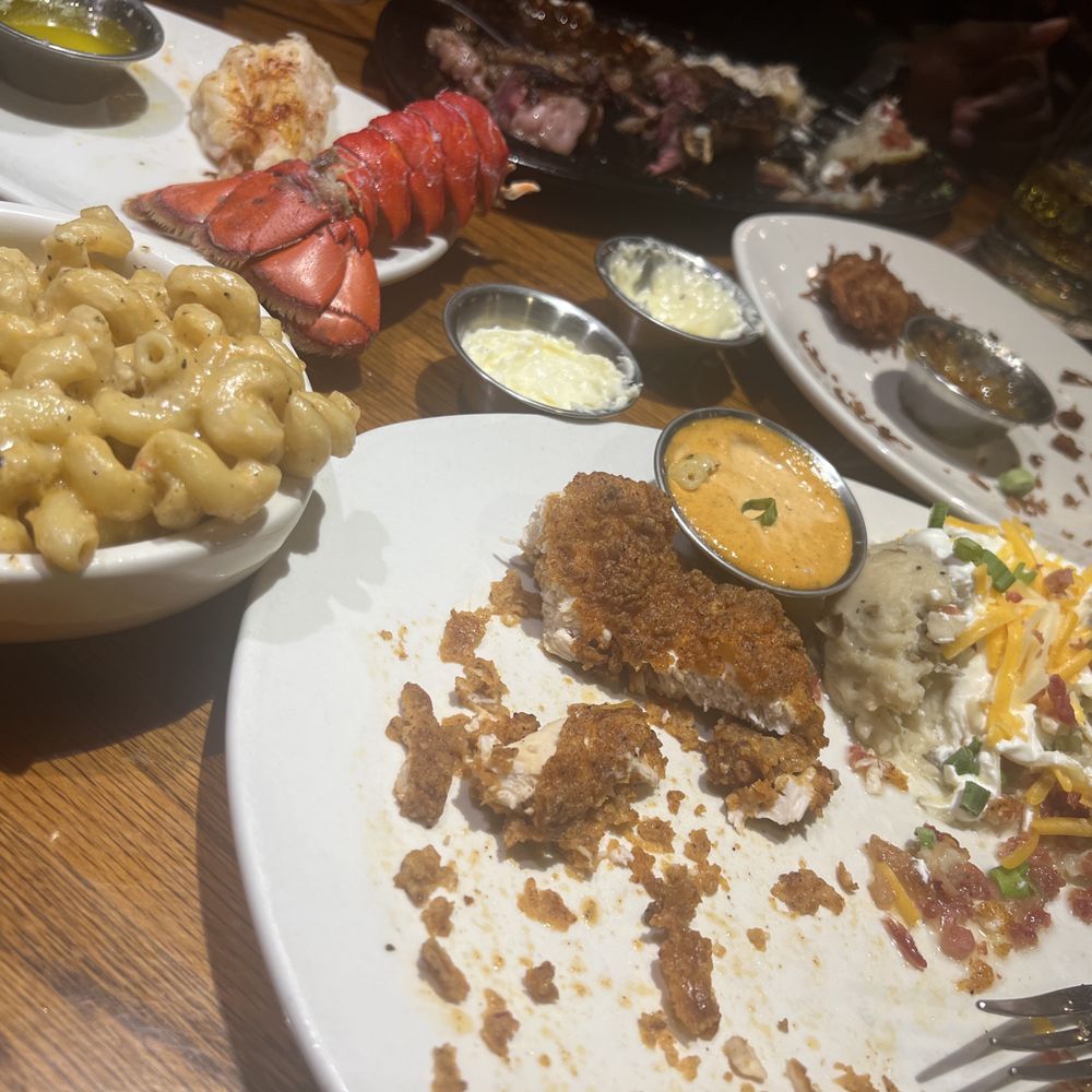 Outback Steakhouse - Steakhouse Mac and Cheese Bloomin' Fried Chicken Steamed Lobster Tails Bone-In Ribeye* 18 oz. Loaded Mashed Potatoes Coconut Shrimp - Steakhouses Near Me - Randolph, Massachusetts Outback Steakhouse - Steakhouse Mac and Cheese Bloomin' Fried Chicken Steamed Lobster Tails Bone-In Ribeye* 18 oz. Loaded Mashed Potatoes Coconut Shrimp - Steakhouses Near Me - Randolph, Massachusetts