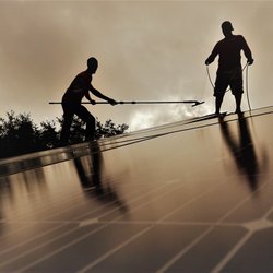 Shine Window & Holiday Care - Cedar Park - Eric and Adam do more than just windows - consider them to clean your Solar