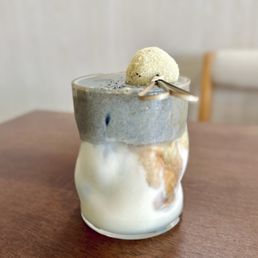 Black Sesame Latte Black Sesame Latte