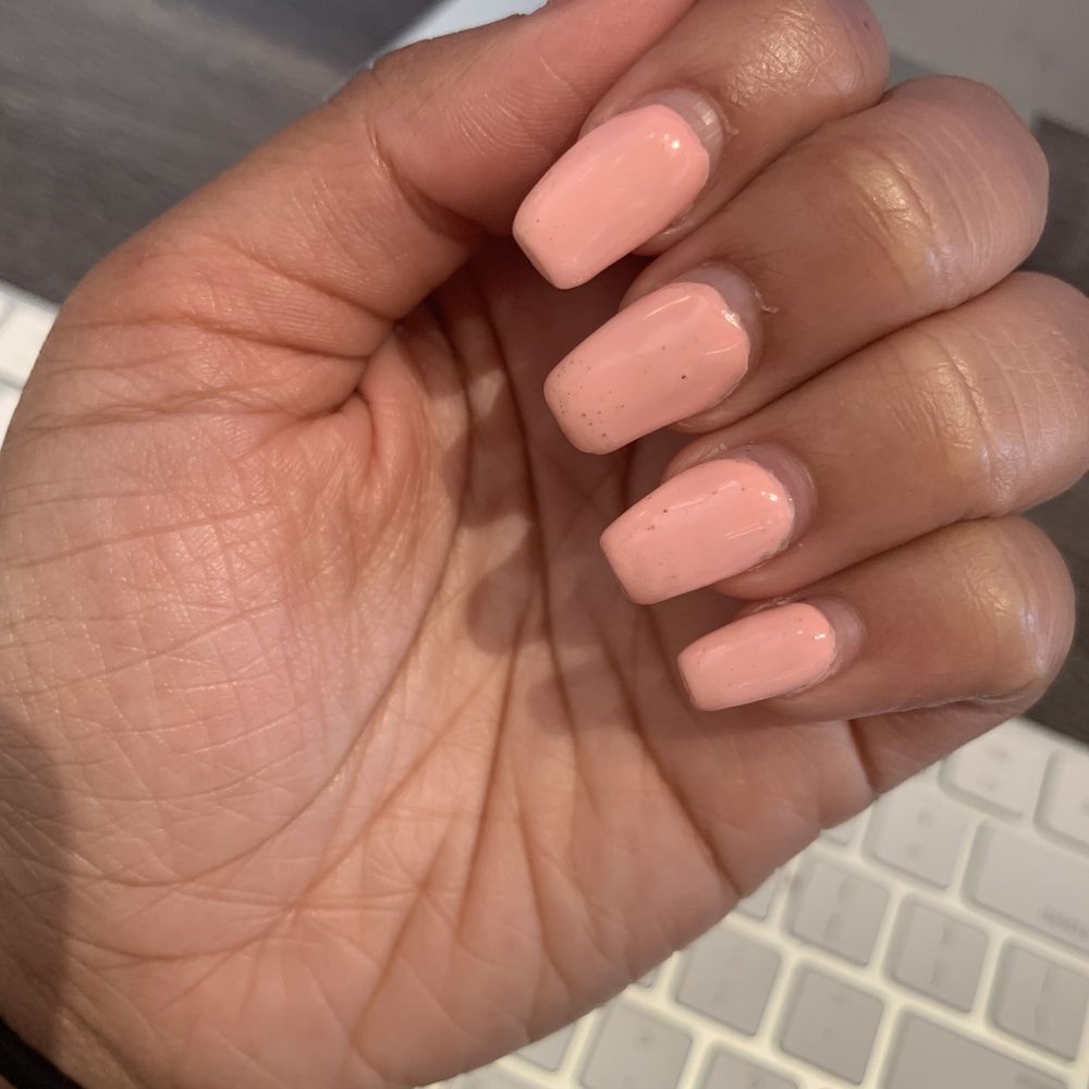So you see the bubbles in the polish So you see the bubbles in the polish