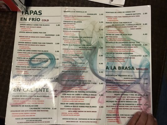 Menu photo 1 Via de la Tapa Mérida, BA