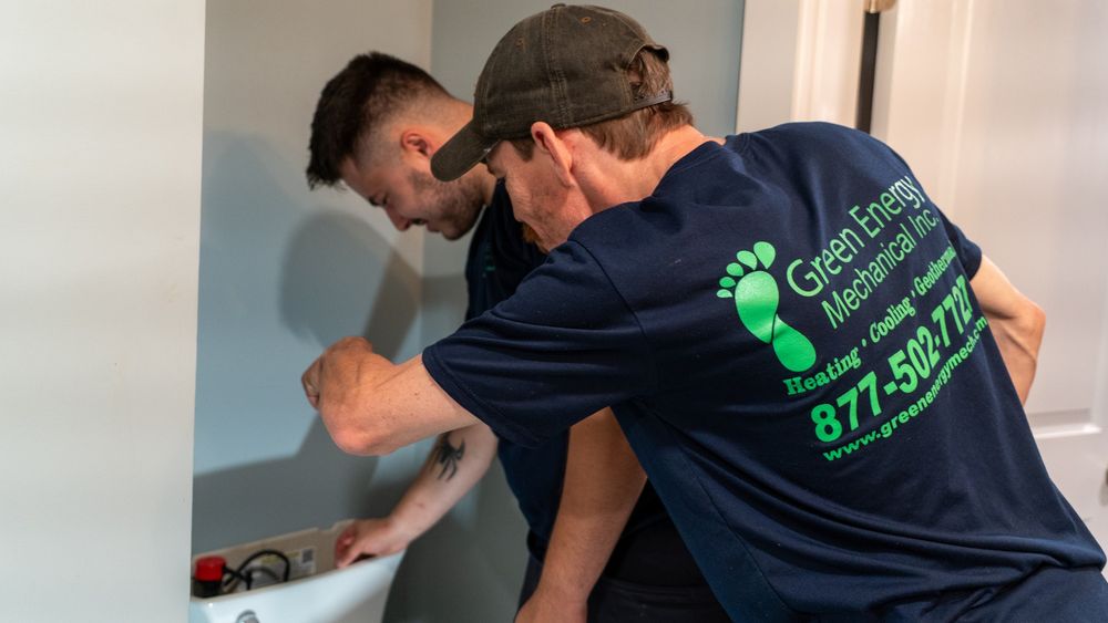 Slide of Green Energy AC, Heating, and Plumbing Repair