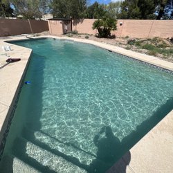 Desert Homes Pool Service - Acid wash , drain and fill, and great weekly service.