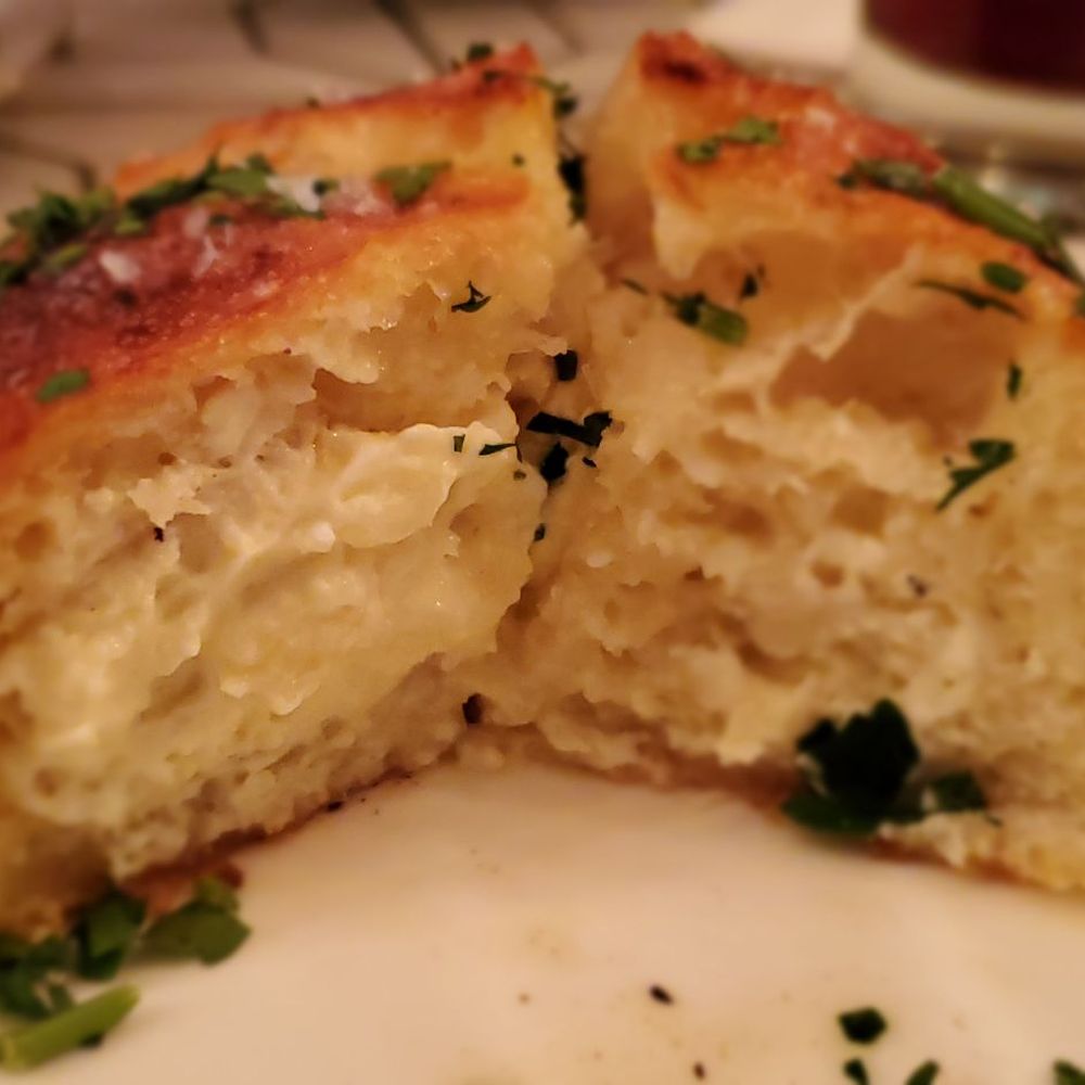 Where The Buffalo Roam Saloon - Cream Cheese Garlic bread- finger-licking good! - Lounges Near Me - Canmore, Alberta Where The Buffalo Roam Saloon - Cream Cheese Garlic bread- finger-licking good! - Lounges Near Me - Canmore, Alberta
