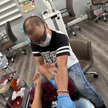 Angel Nails Lounge - Bye bye us pedi - Nail Salons Near Me - Stockton, California Angel Nails Lounge - Bye bye us pedi - Nail Salons Near Me - Stockton, California