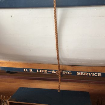 Glen Haven Maritime Museum - Sleeping Bear Point rescue boat- US Life-Saving Service eventually becomes the coast guard. - Landmarks & Historical Buildings Near Me - Glen Arbor, Michigan