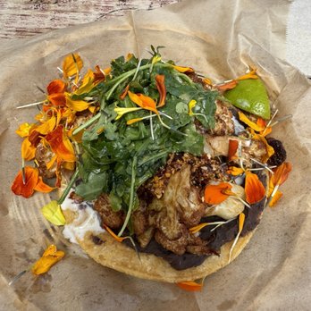 Doña - Cauliflower tostada - Mexican Near Me - Oakland, California Doña - Cauliflower tostada - Mexican Near Me - Oakland, California