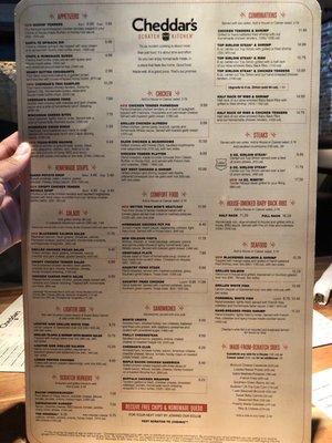 Menu photo 5 Cheddar's Scratch Kitchen West Melbourne, FL