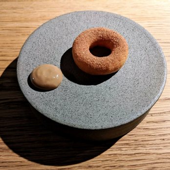 CODA - 07/09/22 Churro - Churro, Bean Powder, Hazelnut Miso Cream - Desserts Near Me - Berlin, BE