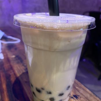 Domo Cafe - Coffee boba with almond milk... very sweet and artificial tasting - Sushi Bars Near Me - Fort Walton Beach, Florida Domo Cafe - Coffee boba with almond milk... very sweet and artificial tasting - Sushi Bars Near Me - Fort Walton Beach, Florida