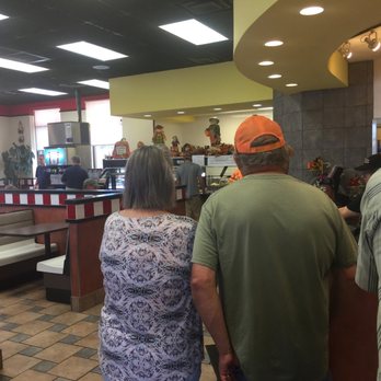 KFC - Line during lunch for buffet - Fast Food Near Me - Madisonville, Tennessee KFC - Line during lunch for buffet - Fast Food Near Me - Madisonville, Tennessee