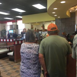 KFC - Line during lunch for buffet