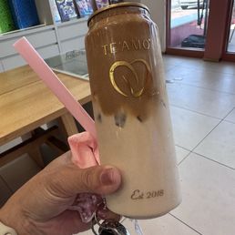 Dalgona Coffee W/boba