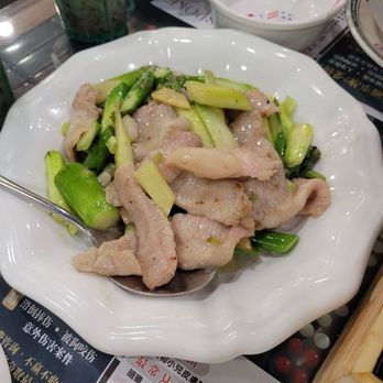 HK Macau Bistro - Pork jowl with asparagus - Hong Kong Style Cafe Near Me - San Gabriel, California HK Macau Bistro - Pork jowl with asparagus - Hong Kong Style Cafe Near Me - San Gabriel, California