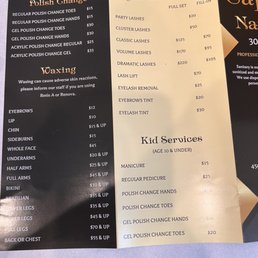 Menu Menu