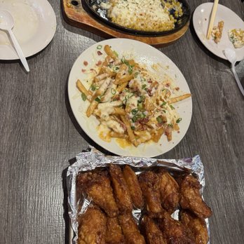 KoKo Chicken & BBQ - Soy KOKO Fried Wings (12 Pieces), supreme fries, corn cheese - Chicken Wings Near Me - La Palma, California KoKo Chicken & BBQ - Soy KOKO Fried Wings (12 Pieces), supreme fries, corn cheese - Chicken Wings Near Me - La Palma, California