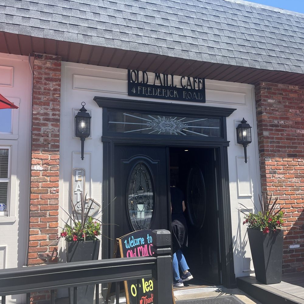 Old Mill Cafe - Front entrance - Coffee & Tea Near Me - Ellicott City, Maryland