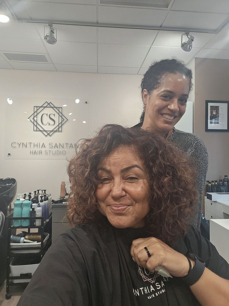 Cynthia Santana Hair Studio Logo
