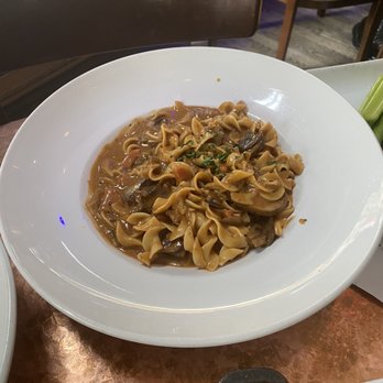 West Saloon & Kitchen - Short Beef Stroganoff - American Near Me - Denver, Colorado West Saloon & Kitchen - Short Beef Stroganoff - American Near Me - Denver, Colorado