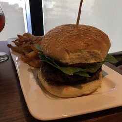 Mystic Dining Room - The Burger  was a two hander from Gander.