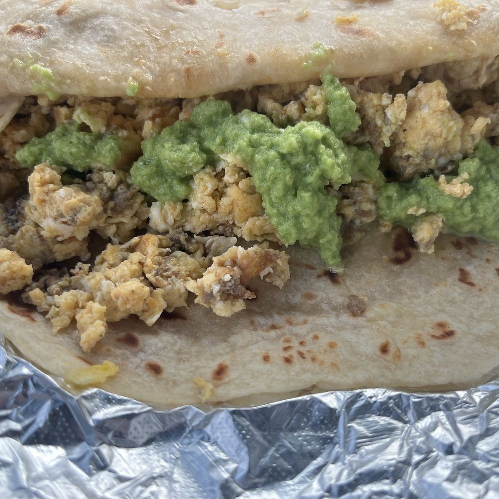 Montes Breakfast Burritos - Chorizo and egg with green salsa - Breakfast & Brunch Near Me - Cleburne, Texas Montes Breakfast Burritos - Chorizo and egg with green salsa - Breakfast & Brunch Near Me - Cleburne, Texas