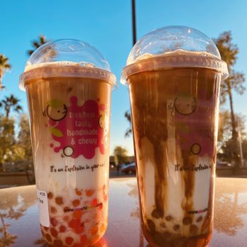 Mochi Fresh - Brown Sugar Bubble Milk Signature Milk Tea - Desserts Near Me - Tempe, Arizona Mochi Fresh - Brown Sugar Bubble Milk Signature Milk Tea - Desserts Near Me - Tempe, Arizona