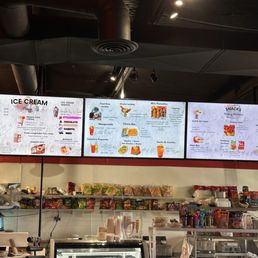 Dessert and snack menu Dessert and snack menu