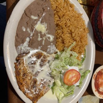 Tequila - Pollo Ranchero with beans and rice - Mexican Near Me - Saint Charles, Missouri